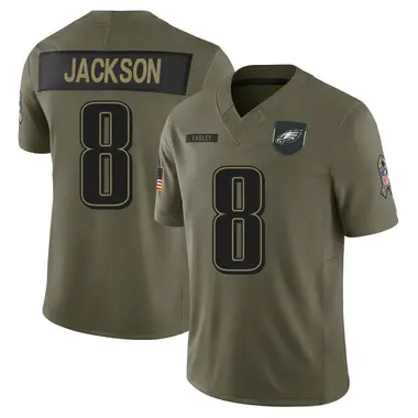 Adoree' Jackson Men's Limited Olive Philadelphia Eagles 2025 Salute to Service Jersey