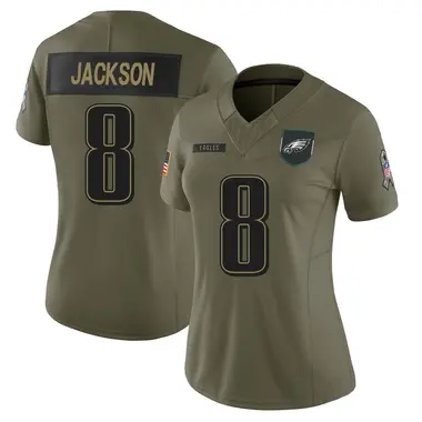 Adoree' Jackson Women's Limited Olive Philadelphia Eagles 2025 Salute to Service Jersey