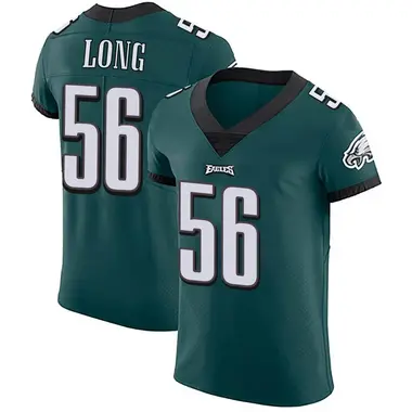 Chris Long Men's Elite Green Philadelphia Eagles Midnight Team Color Vapor Untouchable Jersey