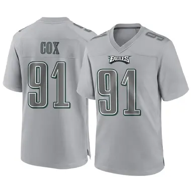 Fletcher Cox Men's Game Gray Philadelphia Eagles Atmosphere Fashion Jersey