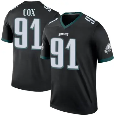 Fletcher Cox Men's Legend Black Philadelphia Eagles Color Rush Jersey