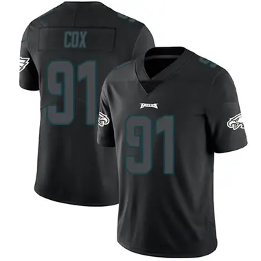 Fletcher Cox Men's Limited Black Impact Philadelphia Eagles Jersey