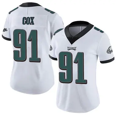 Fletcher Cox Women's Limited White Philadelphia Eagles Vapor Untouchable Jersey