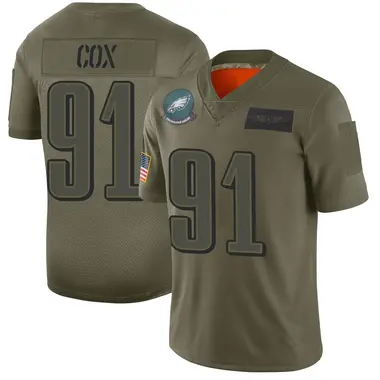 Fletcher Cox Youth Limited Camo Philadelphia Eagles 2019 Salute to Service Jersey