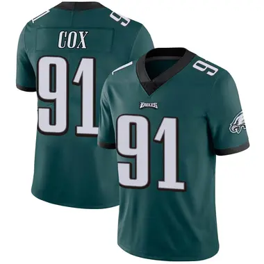 Fletcher Cox Youth Limited Green Philadelphia Eagles Midnight Team Color Vapor Untouchable Jersey