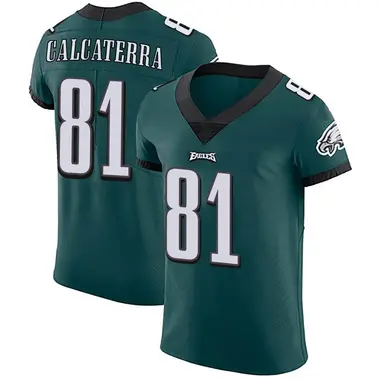 Grant Calcaterra Men's Elite Green Philadelphia Eagles Midnight Team Color Vapor Untouchable Jersey