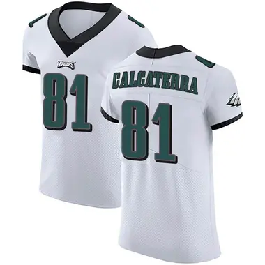 Grant Calcaterra Men's Elite White Philadelphia Eagles Vapor Untouchable Jersey