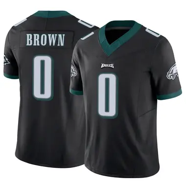 Hollywood Brown Men's Limited Black Philadelphia Eagles Vapor F.U.S.E. Jersey