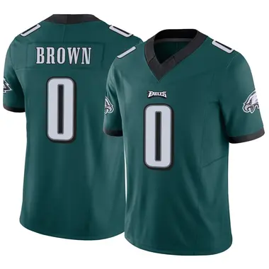 Hollywood Brown Men's Limited Green Philadelphia Eagles Vapor F.U.S.E. Jersey