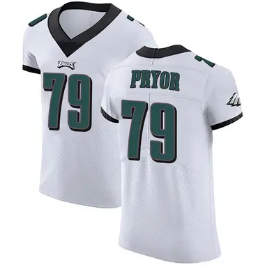 Matt Pryor Men's Elite White Philadelphia Eagles Vapor Untouchable Jersey