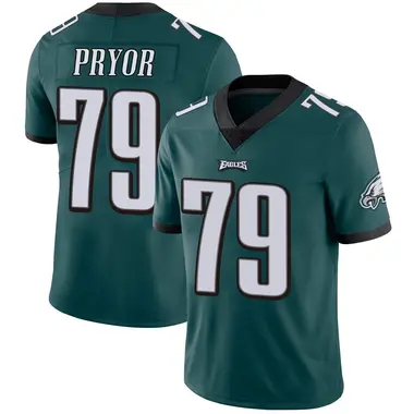 Matt Pryor Men's Limited Green Philadelphia Eagles Midnight Team Color Vapor Untouchable Jersey