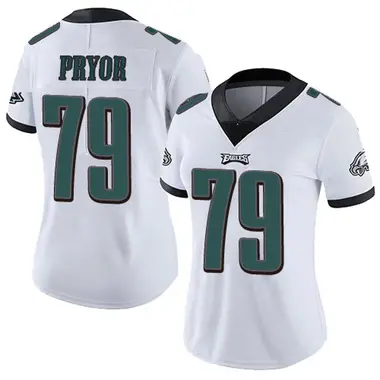 Matt Pryor Women's Limited White Philadelphia Eagles Vapor Untouchable Jersey