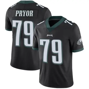 Matt Pryor Youth Limited Black Philadelphia Eagles Alternate Vapor Untouchable Jersey