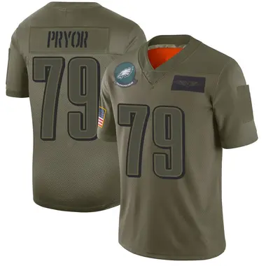 Matt Pryor Youth Limited Camo Philadelphia Eagles 2019 Salute to Service Jersey